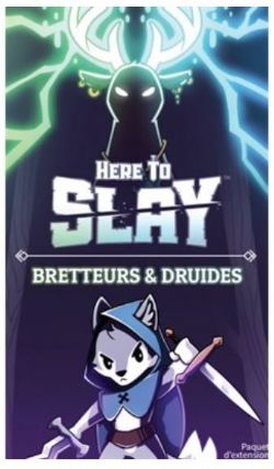 JEU HERE TO SLAY EXTENSION - BRETTEURS & DRUIDES